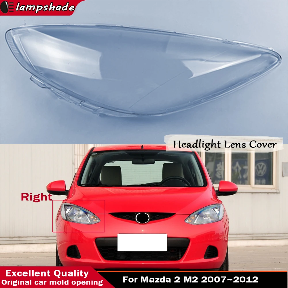 Front Headlamp Lens Cover Headlights Glass shade Lampshade Replace Original Transparent Lamp Shell For Mazda 2 M2 2007 - 2012
Front Headlamp Lens Cover Headlights Glass shade Lampshade Replace Original Transparent Lamp Shell For Mazda 2 M2 2007 - 2012