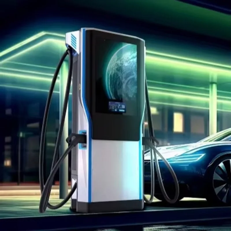 DC Charging Station New Commercial DC EV Charging Station 60-320kW CCS1+CCS2 Fast Charging Floor-standing Charger Station
DC Charging Station New Commercial DC EV Charging Station 60-320kW CCS1+CCS2 Fast Charging Floor-standing Charger Station