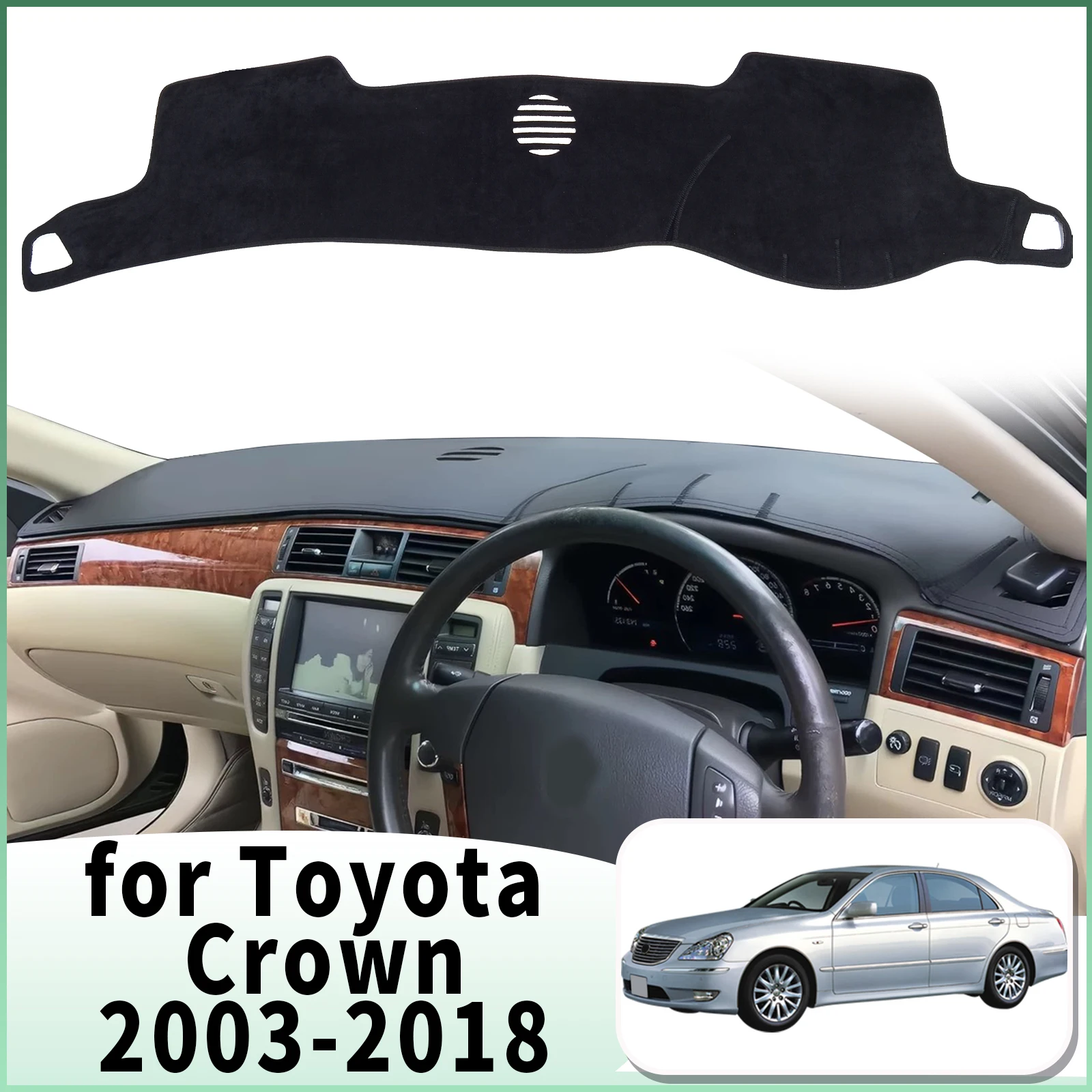 Подходит для Toyota Crown 2003 2004-2018, автомобильный коврик для приборной панели, аксессуары для приборной панели, коврик для DashMat, солнцезащитный ковер, защитный ковер, кожаный
Подходит для Toyota Crown 2003 2004-2018, автомобильный коврик для приборной панели, аксессуары для приборной панели, коврик для DashMat, солнцезащитный ковер, защитный ковер, кожаный