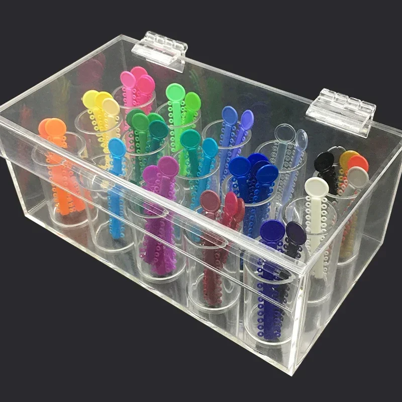 Dental Orthodontics Ligature Ties Holder Organizer Multifunctional Box for Rubber Bands
Dental Orthodontics Ligature Ties Holder Organizer Multifunctional Box for Rubber Bands
