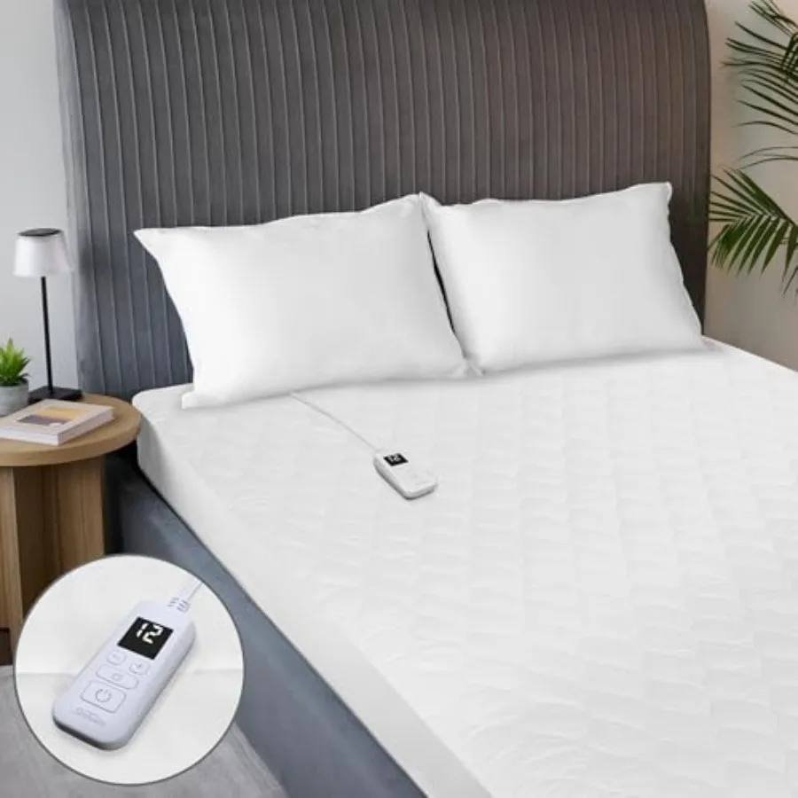 Restful Quilted Water Resistant Heated Mattress Pad
Restful Quilted Water Resistant Heated Mattress Pad