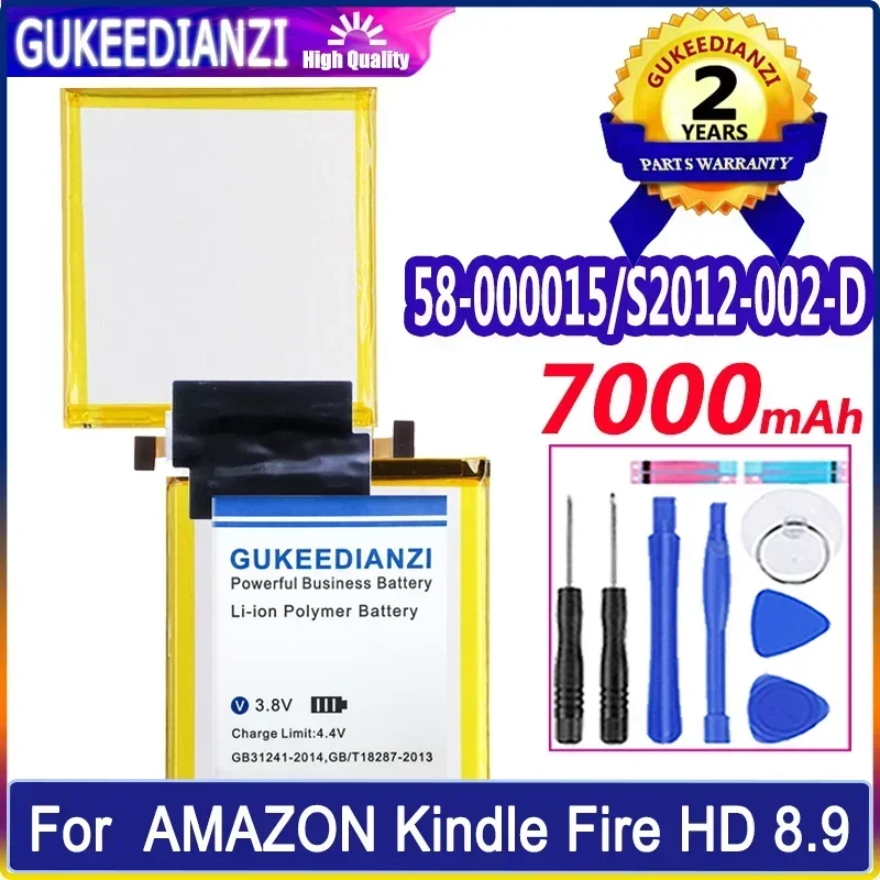 Аккумулятор для ноутбука 7000 мАч для AMAZON 3HT7G Kindle Fire HD 8,9 KINDLEFIREHD89 KINDLEFIREHD894G 58- 000015 S2012-002-D
Аккумулятор для ноутбука 7000 мАч для AMAZON 3HT7G Kindle Fire HD 8,9 KINDLEFIREHD89 KINDLEFIREHD894G 58- 000015 S2012-002-D
