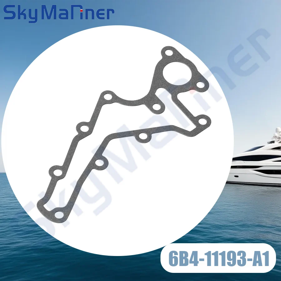 6B4-11193-A1 Прокладка крышки головки блока цилиндров для подвесного двигателя Yamaha 2T 9,9 л.с. 15 л.с. Заменяет послепродажное обслуживание 6B4-11193-A1
6B4-11193-A1 Прокладка крышки головки блока цилиндров для подвесного двигателя Yamaha 2T 9,9 л.с. 15 л.с. Заменяет послепродажное обслуживание 6B4-11193-A1