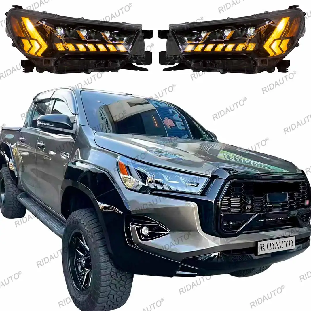 Обновление фары в сборе, работающий DRL для TOYOTA HILUX 2021 2022 2023 2024 2025, автозамонт, светодиодная 3-контактная фара, замена
Обновление фары в сборе, работающий DRL для TOYOTA HILUX 2021 2022 2023 2024 2025, автозамонт, светодиодная 3-контактная фара, замена