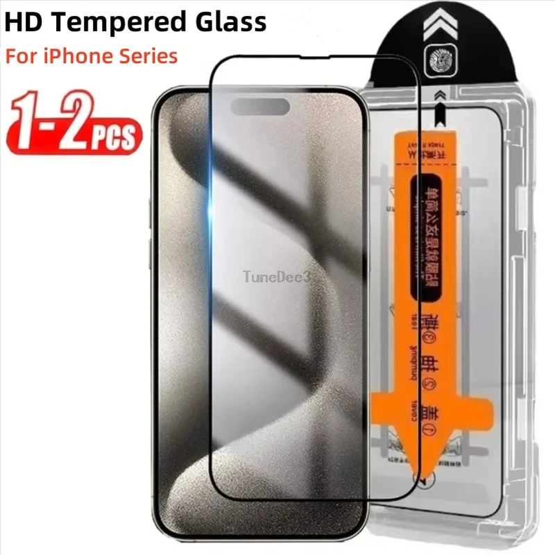 Screen Protector Tempered Glass For iPhone 17 16 15 14 13 12 11 Pro Max Mini 16e Air 8 7 Plus XR XS X SE 2022 Dust Free Glass
Screen Protector Tempered Glass For iPhone 17 16 15 14 13 12 11 Pro Max Mini 16e Air 8 7 Plus XR XS X SE 2022 Dust Free Glass