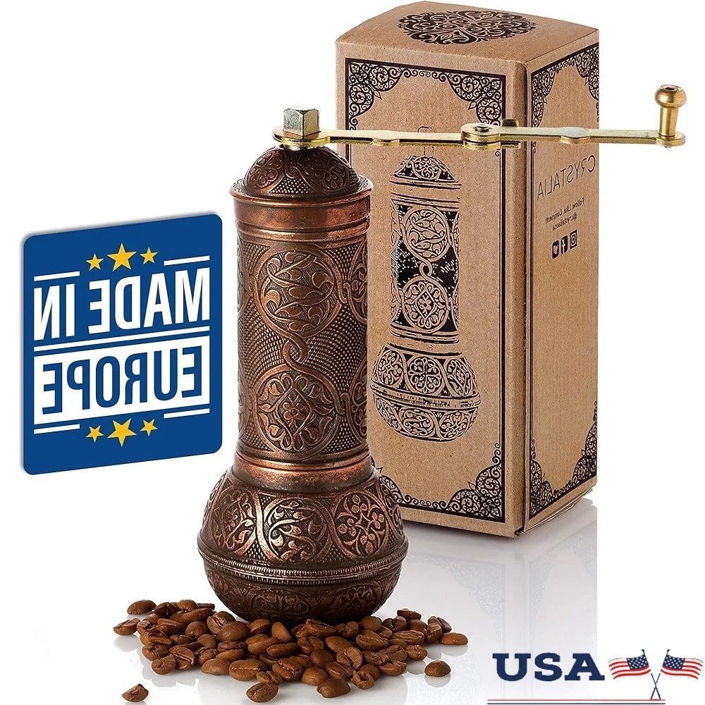 Refillable Coffee Grinder Manual Adjustable Metal Mill Compact Portable Antique Design Easy Clean Durable Grind Results
Refillable Coffee Grinder Manual Adjustable Metal Mill Compact Portable Antique Design Easy Clean Durable Grind Results