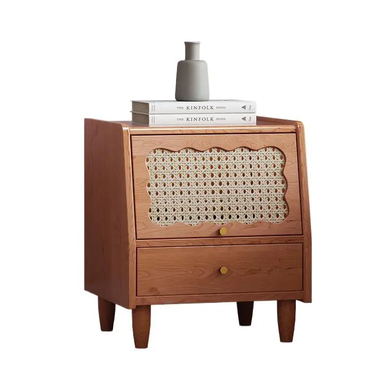 Retro bedside table, solid wood Internet celebrity bedroom storage table, small bedside locker
Retro bedside table, solid wood Internet celebrity bedroom storage table, small bedside locker