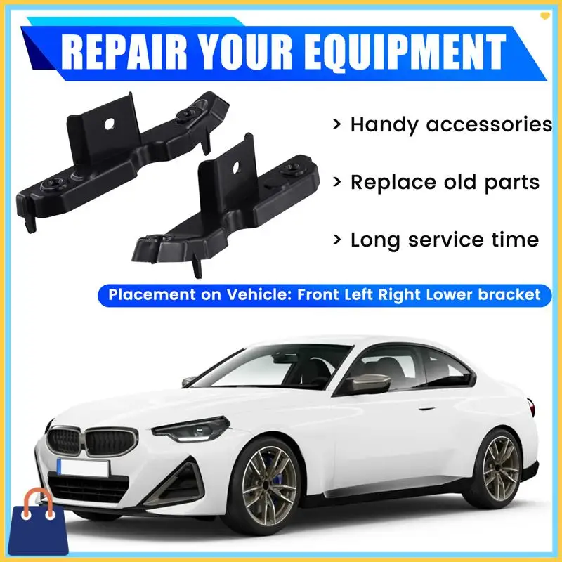Efficient 1Pair Front Lower Guide Bracket 51118081243/51118081244 For BMW 2 Series G87 M2 2022-2023 Front Bumper Guide Bracket
Efficient 1Pair Front Lower Guide Bracket 51118081243/51118081244 For BMW 2 Series G87 M2 2022-2023 Front Bumper Guide Bracket