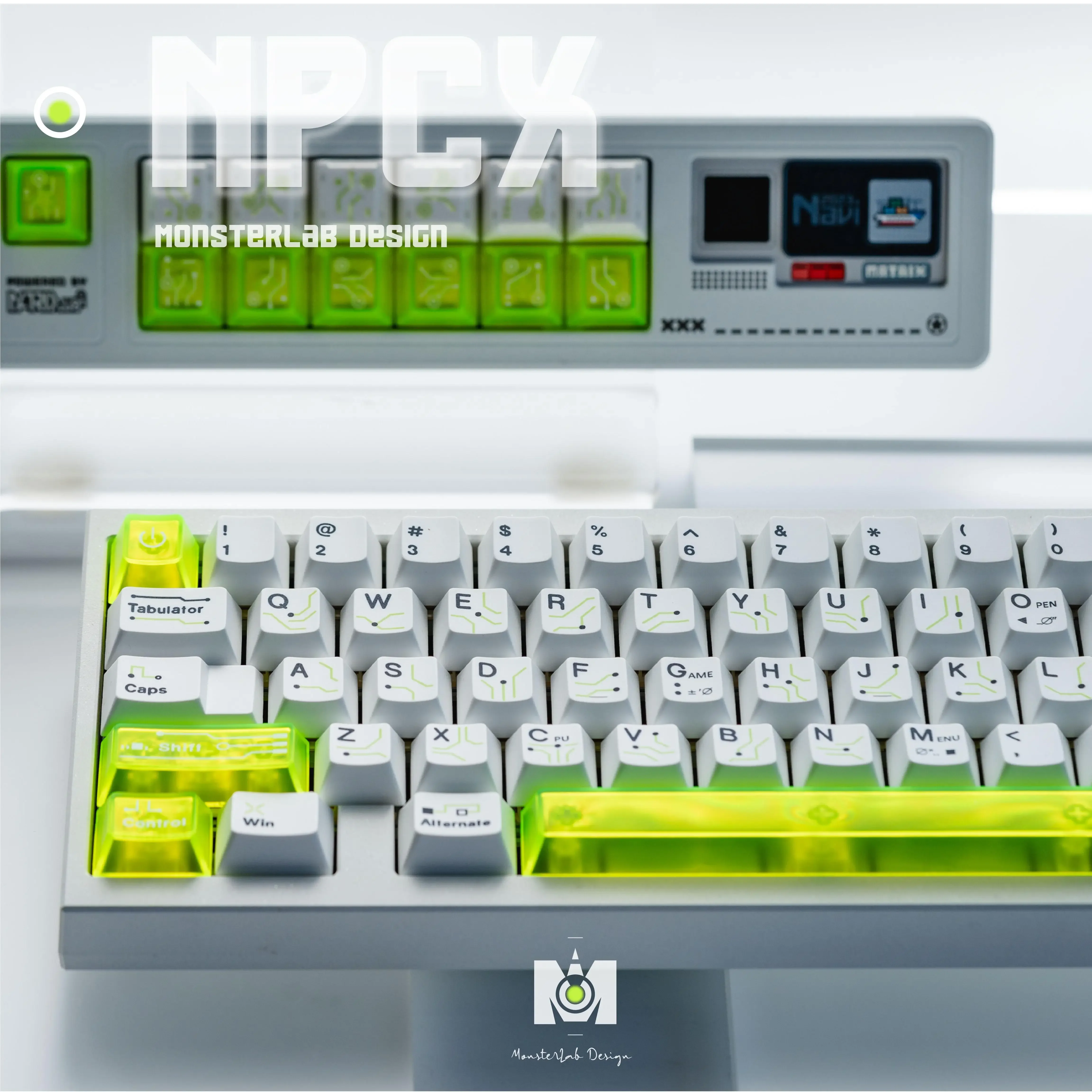 Elemental cold white fluorescent green mist transparent PBT+PC original high mechanical magnetic shaft keycap
Elemental cold white fluorescent green mist transparent PBT+PC original high mechanical magnetic shaft keycap