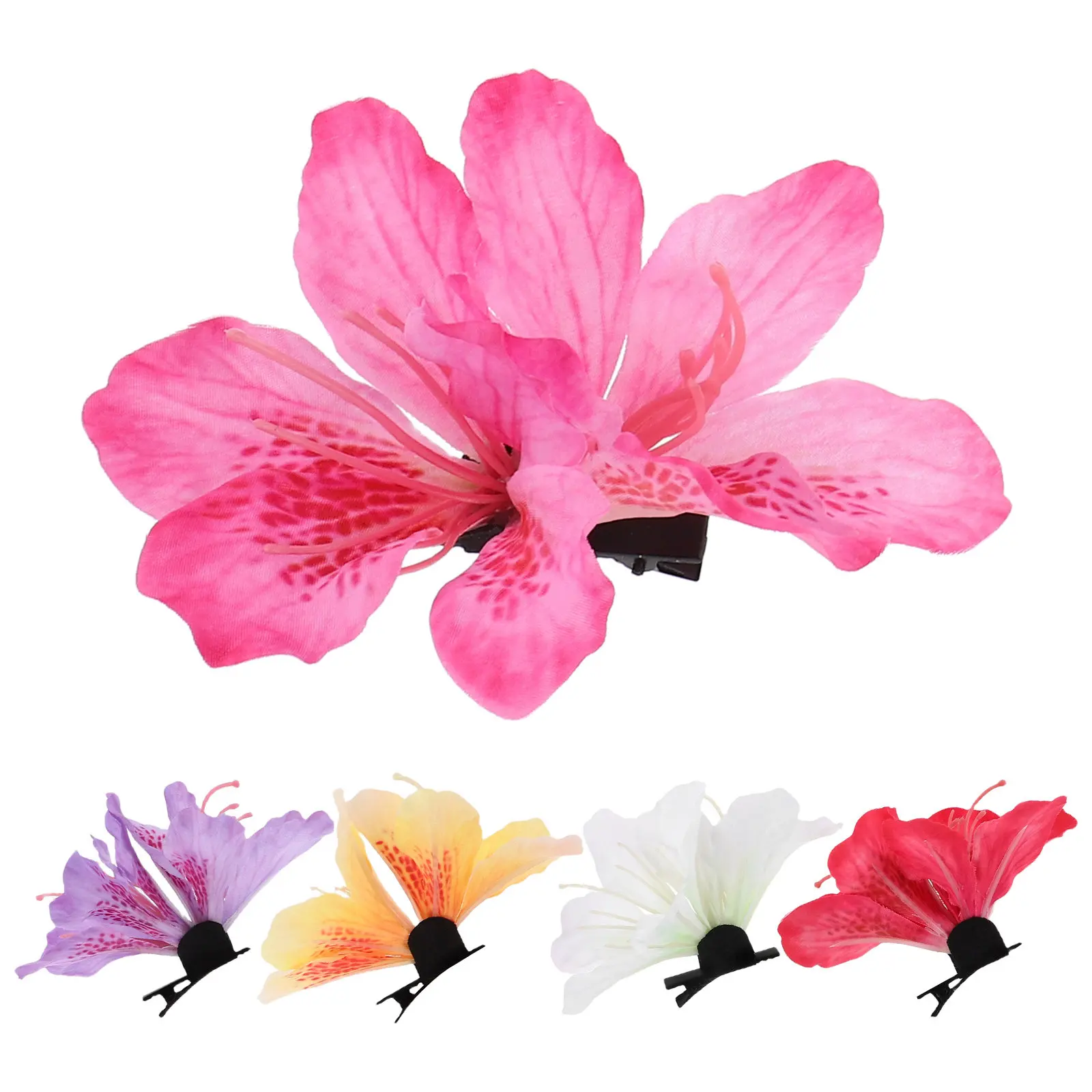 5Pcs Artificial Flower Hair Clips Boho Hanfu Vacation Hairpins for Weddings Parties Daily Wear Floral Hair Accessories
5Pcs Artificial Flower Hair Clips Boho Hanfu Vacation Hairpins for Weddings Parties Daily Wear Floral Hair Accessories
