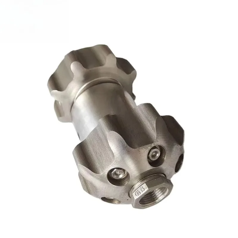 Bouncing High Pressure Nozzle G1 Inch Stainless Steel Head for Sewer Drain Pipe Blockage Dredging Cleaning Replacement Tools
Bouncing High Pressure Nozzle G1 Inch Stainless Steel Head for Sewer Drain Pipe Blockage Dredging Cleaning Replacement Tools