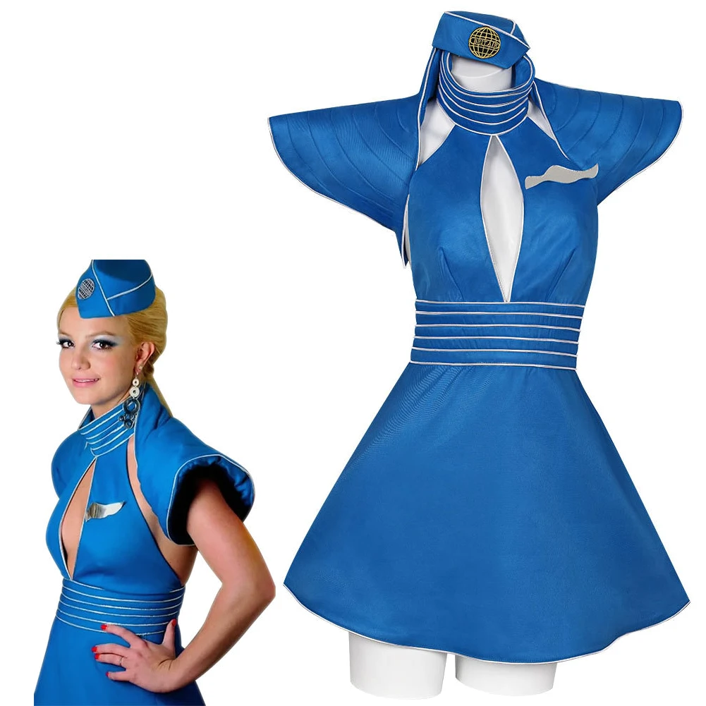 Halloween Cosplay Britney Dresses Shawl Clothes Women Halloween Costume Carnival Outfit Suits Party Disguise Roleplay Female
Halloween Cosplay Britney Dresses Shawl Clothes Women Halloween Costume Carnival Outfit Suits Party Disguise Roleplay Female