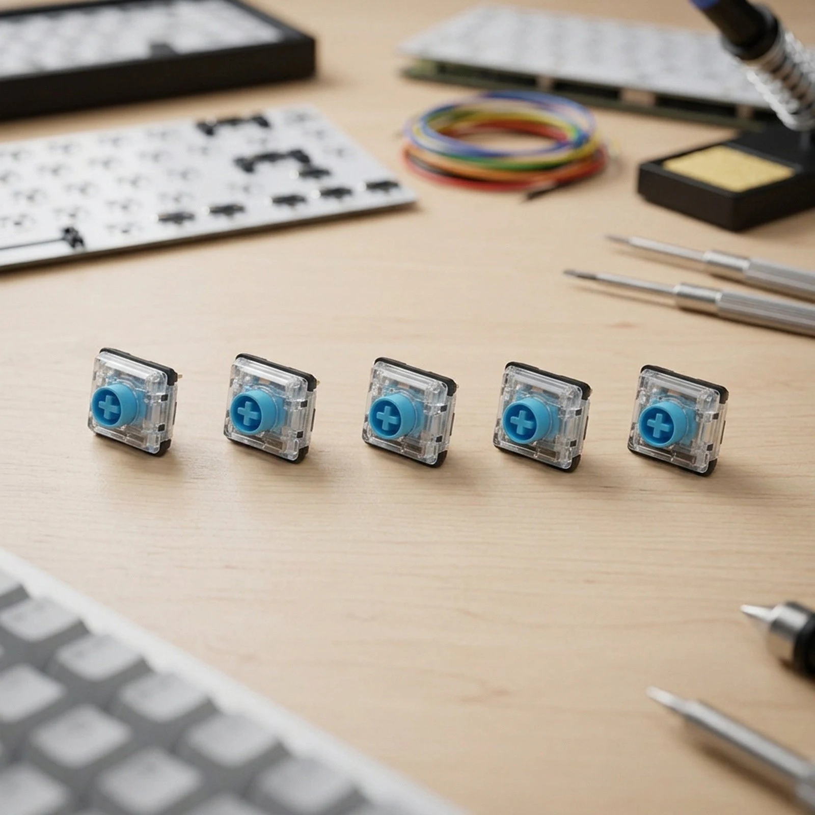 10 Pack 1353 For Mechanical Keyboard Switches with Linear Tactile and Low Profile Structure for Stable Keystrokes
10 Pack 1353 For Mechanical Keyboard Switches with Linear Tactile and Low Profile Structure for Stable Keystrokes