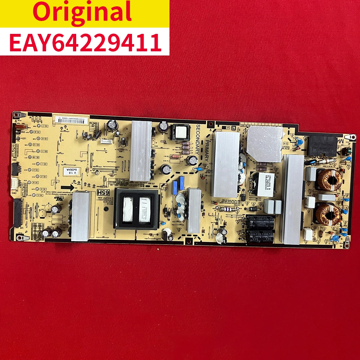 Оригинальная плата блока питания EAY 64229411 LGP65H-16UH12 OPVP-030 для OLED-телевизора 65UH950V-ZA 65UH950V 65UH9500-UA
Оригинальная плата блока питания EAY 64229411 LGP65H-16UH12 OPVP-030 для OLED-телевизора 65UH950V-ZA 65UH950V 65UH9500-UA
