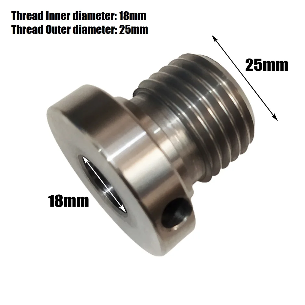 Lathe Chuck Chuck Adapter 33mm To 18mm 33mm To 25mm 25mm To 18mm Black Matel Wood Lathe Chuck Practical Useful
Lathe Chuck Chuck Adapter 33mm To 18mm 33mm To 25mm 25mm To 18mm Black Matel Wood Lathe Chuck Practical Useful