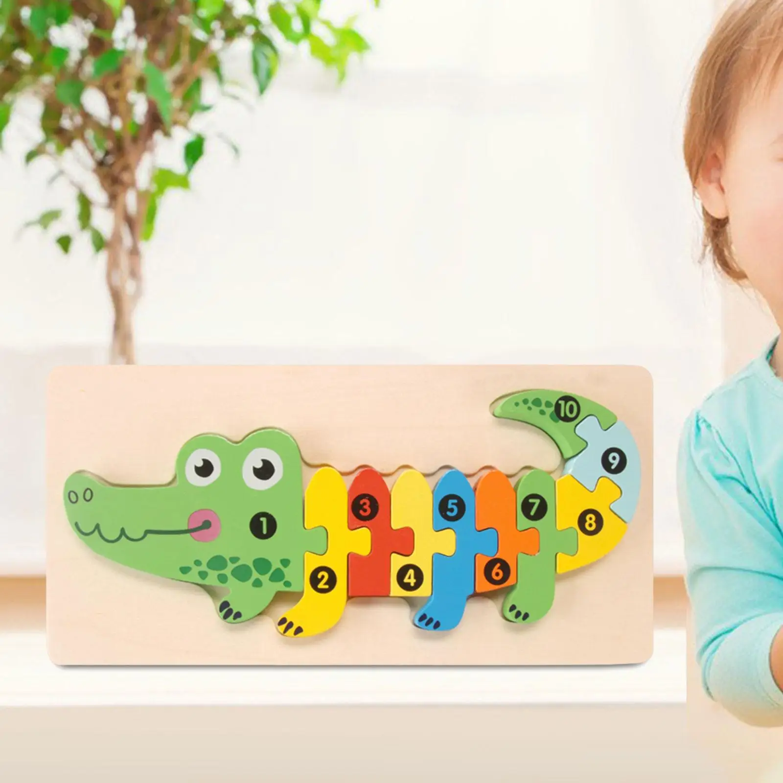 Wooden Puzzle Animal Toy Number Jigsaw Puzzles Educational Developmental Toy Toddler Puzzles for Children Girls Toddlers Gifts
Wooden Puzzle Animal Toy Number Jigsaw Puzzles Educational Developmental Toy Toddler Puzzles for Children Girls Toddlers Gifts