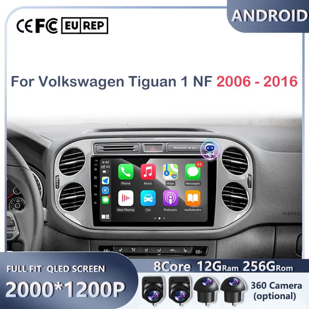 4G Android OS Carplay Auto WIFI Радио Стерео Мультимедийный Плеер 2din Головное Устройство Для Volkswagen Tiguan 1 NF 2006-2016 Автомобиль
4G Android OS Carplay Auto WIFI Радио Стерео Мультимедийный Плеер 2din Головное Устройство Для Volkswagen Tiguan 1 NF 2006-2016 Автомобиль