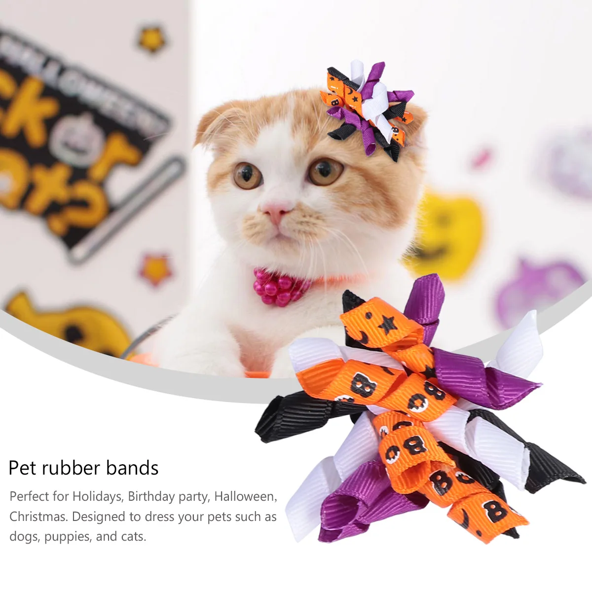 10pcs Pet Hair Bows Pet Hair Bows Halloween Costumes Grooming Accessories Stylish Fashion Gifts
10pcs Pet Hair Bows Pet Hair Bows Halloween Costumes Grooming Accessories Stylish Fashion Gifts