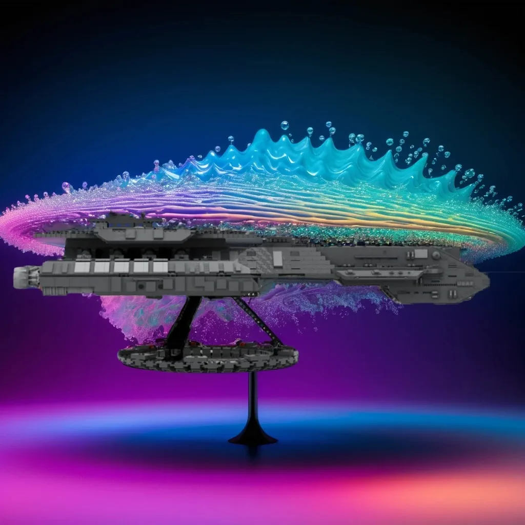 9360 шт. USS Daedalus MOC межзвездный космический корабль образование здание DIY блоки игрушки на день рождения подарок 
9360 шт. USS Daedalus MOC межзвездный космический корабль образование здание DIY блоки игрушки на день рождения подарок