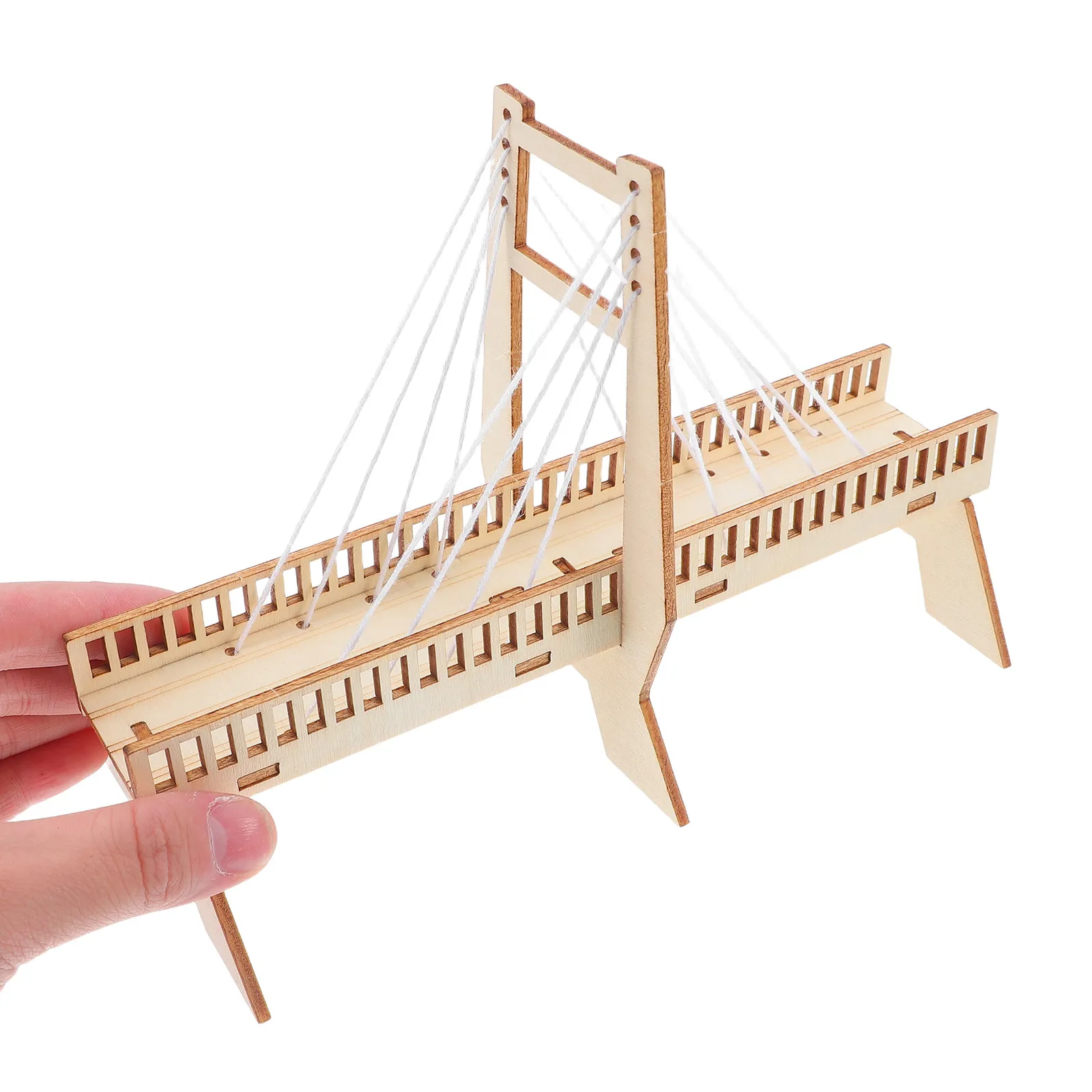 6Sets Cable-Stayed Bridge Stem Kit DIY Woodworking Science Project Hands-on Assembly Bridge Kit for Children Kids Plaything
6Sets Cable-Stayed Bridge Stem Kit DIY Woodworking Science Project Hands-on Assembly Bridge Kit for Children Kids Plaything