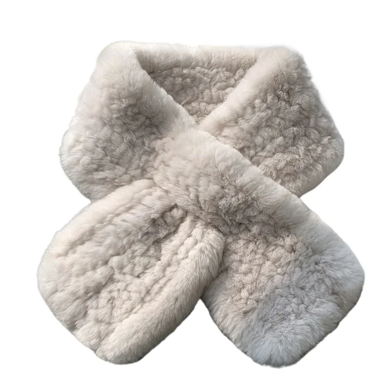 Imported Rex Rabbit Hair Scarf Korean version of simple and long weaving Mao Mao scarf warm and thickened winter versatile women
Imported Rex Rabbit Hair Scarf Korean version of simple and long weaving Mao Mao scarf warm and thickened winter versatile women