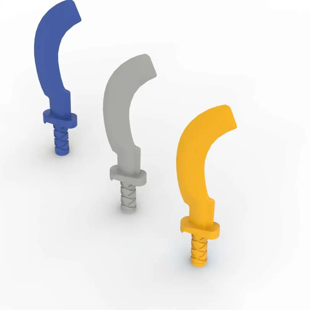 MOC 10PCS 93247 Sickle Sword Building Blocks Assemble Body Wear Arms Part Bricks Captivating Toys Children Boys Holiday Gifts
MOC 10PCS 93247 Sickle Sword Building Blocks Assemble Body Wear Arms Part Bricks Captivating Toys Children Boys Holiday Gifts