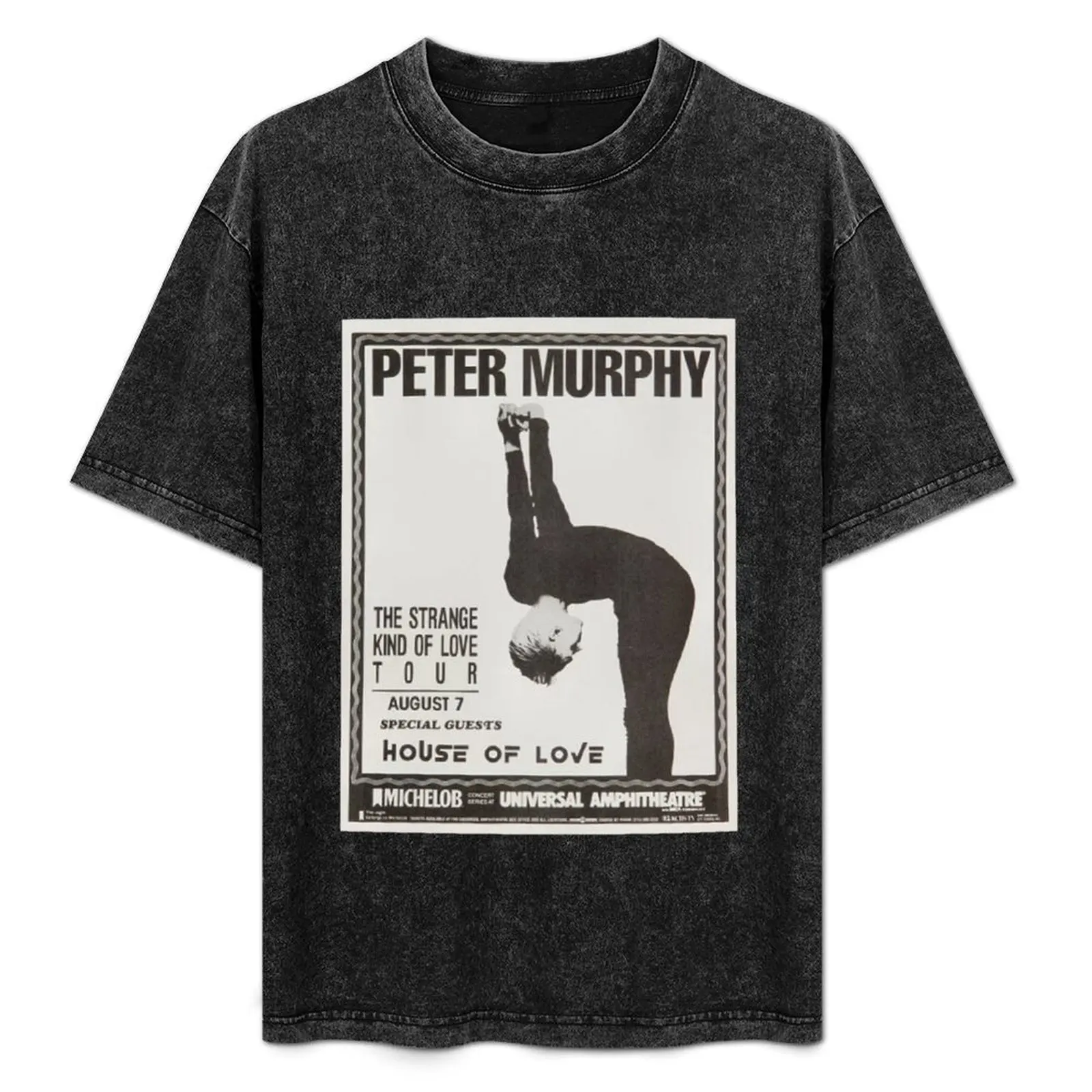 Peter Murphy Handbill T-Shirt No Iron Casual Short Sleeve Top
Peter Murphy Handbill T-Shirt No Iron Casual Short Sleeve Top