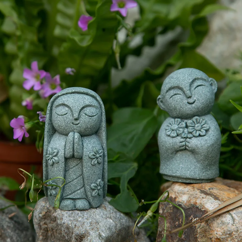 Japanese Buddha Figurine Good Luck Feng Shui Praying Monk Statue Miniature Ornament for Fish Tank Aquarium Home Garden Decor
Japanese Buddha Figurine Good Luck Feng Shui Praying Monk Statue Miniature Ornament for Fish Tank Aquarium Home Garden Decor