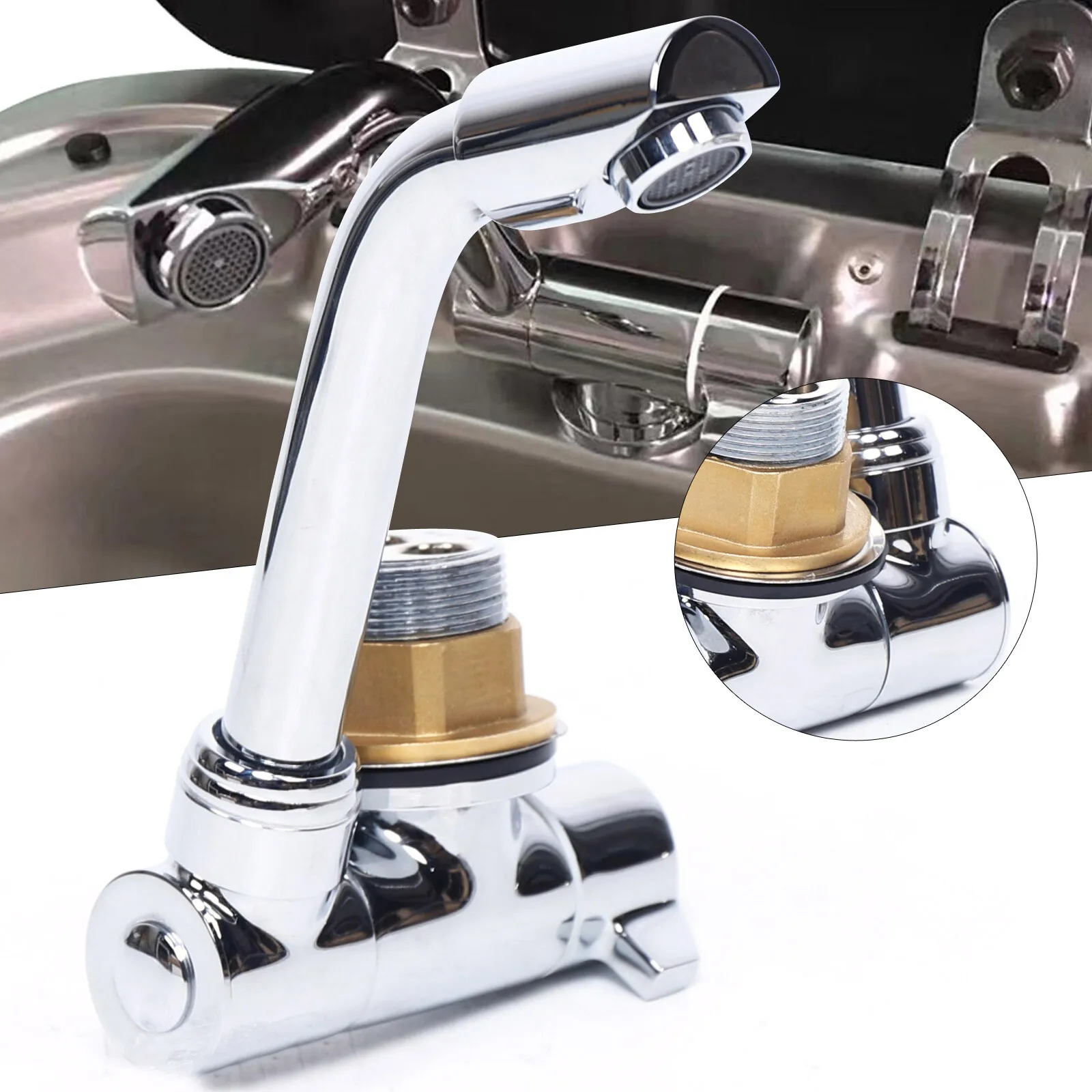 10.5*19.5cm Flexible Folding Faucet 360° Rotation Faucet Silver Modern Faucet with Long Water Pipe
10.5*19.5cm Flexible Folding Faucet 360° Rotation Faucet Silver Modern Faucet with Long Water Pipe
