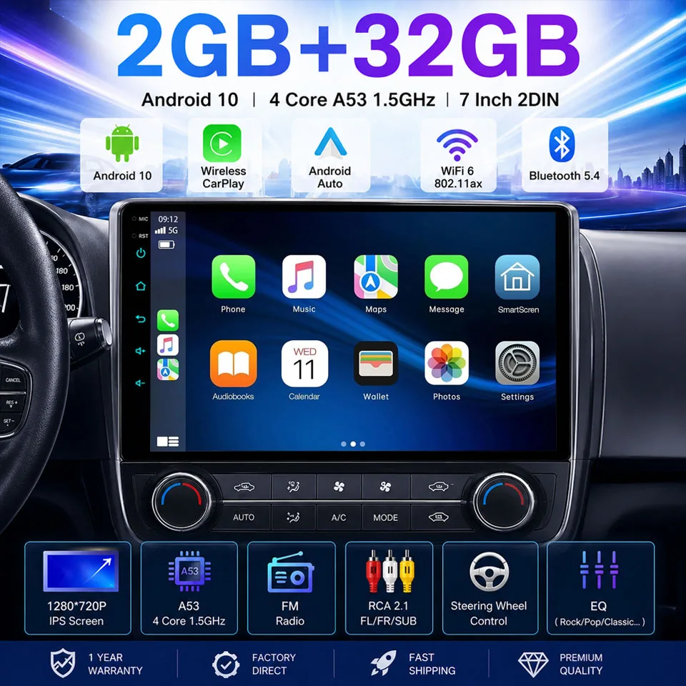 XFY Android 2 Din Car Radio carpla Auto 9/10 Inch Universal WIFI GPS Audio Multimedia Player For Nissan Toyota Kia Honda 2026
XFY Android 2 Din Car Radio carpla Auto 9/10 Inch Universal WIFI GPS Audio Multimedia Player For Nissan Toyota Kia Honda 2026