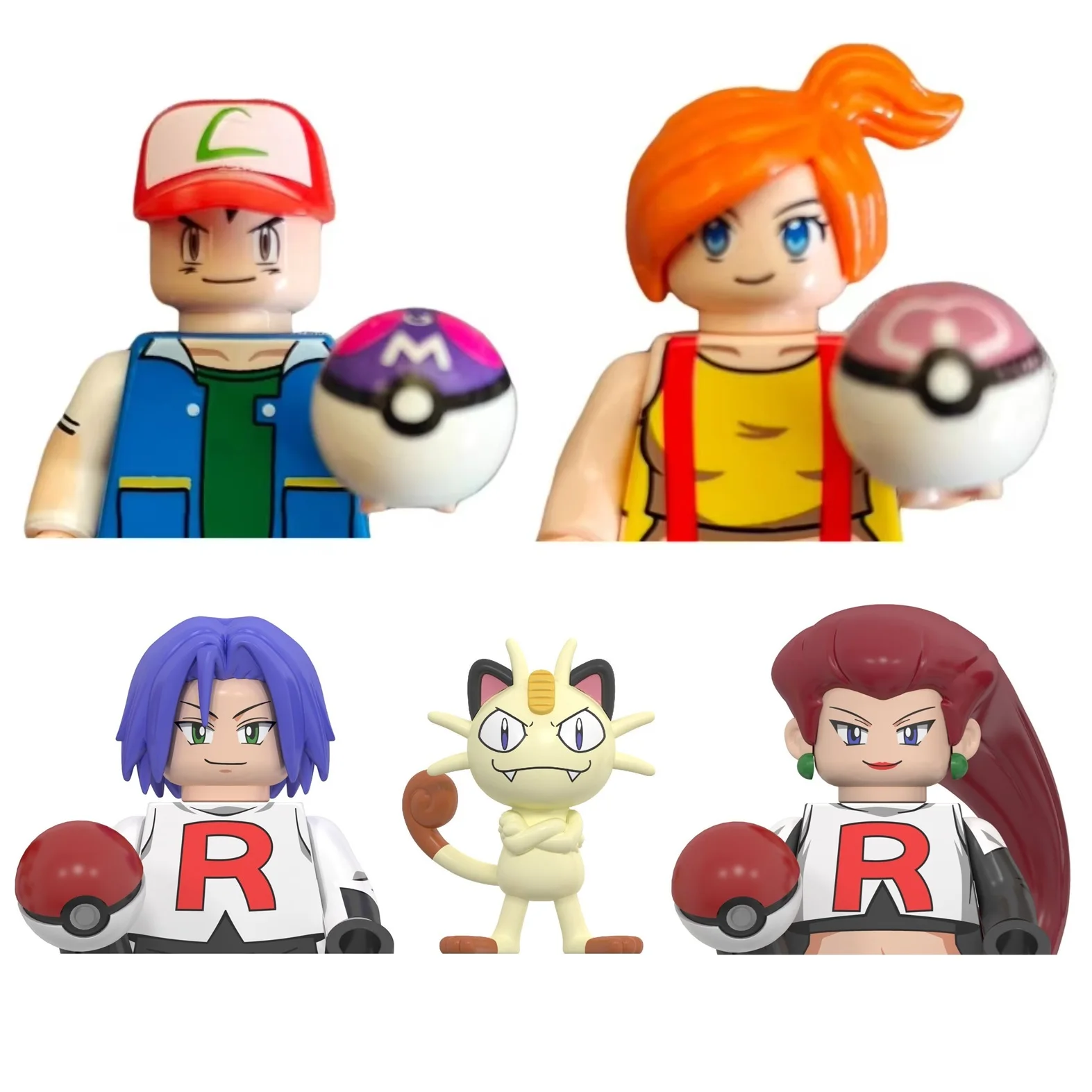 Pokemon Trainer Pikachu Charizard Building Blocks Ash Ketchum Misty Serena Mini Action Figure Toys
Pokemon Trainer Pikachu Charizard Building Blocks Ash Ketchum Misty Serena Mini Action Figure Toys