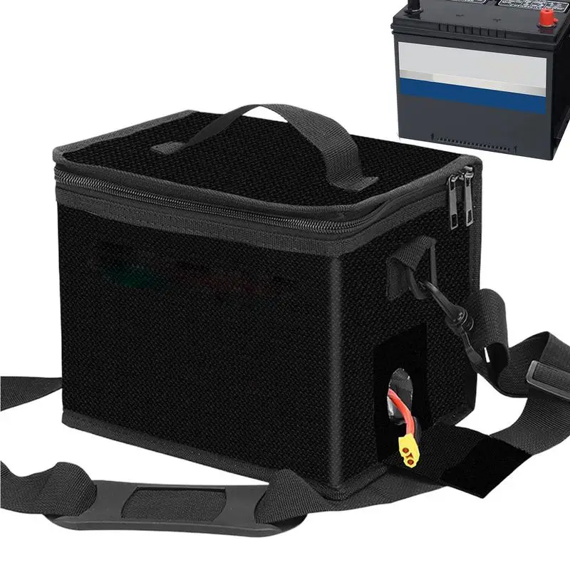 Battery Safety Bag Large Capacity Pouch For Battery Storage Fireproof & Explosionproof Safe Bag For Storage Transport Charging
Battery Safety Bag Large Capacity Pouch For Battery Storage Fireproof & Explosionproof Safe Bag For Storage Transport Charging