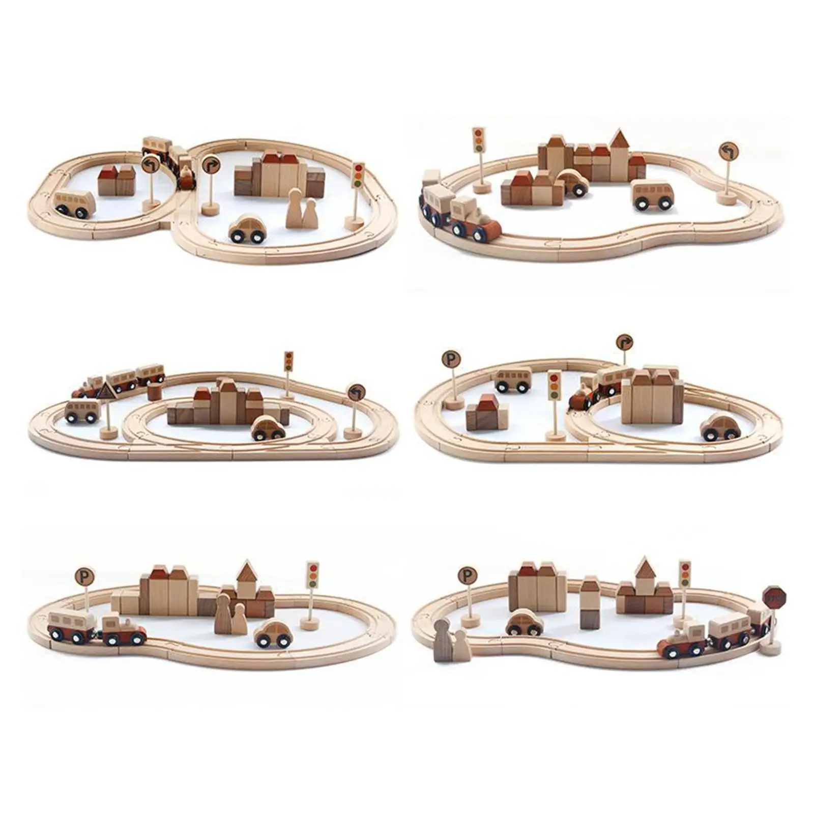 Wooden Train Set with Accessories for Toddler 3,4,5 Years Old And Up
Wooden Train Set with Accessories for Toddler 3,4,5 Years Old And Up