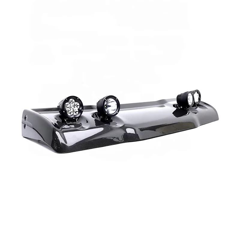 Новый квадратный спойлер на крышу 4X4 W463A из сухого карбона, глянцевый черный, в стиле Off-road Adventure, детали для тюнинга экстерьера
Новый квадратный спойлер на крышу 4X4 W463A из сухого карбона, глянцевый черный, в стиле Off-road Adventure, детали для тюнинга экстерьера