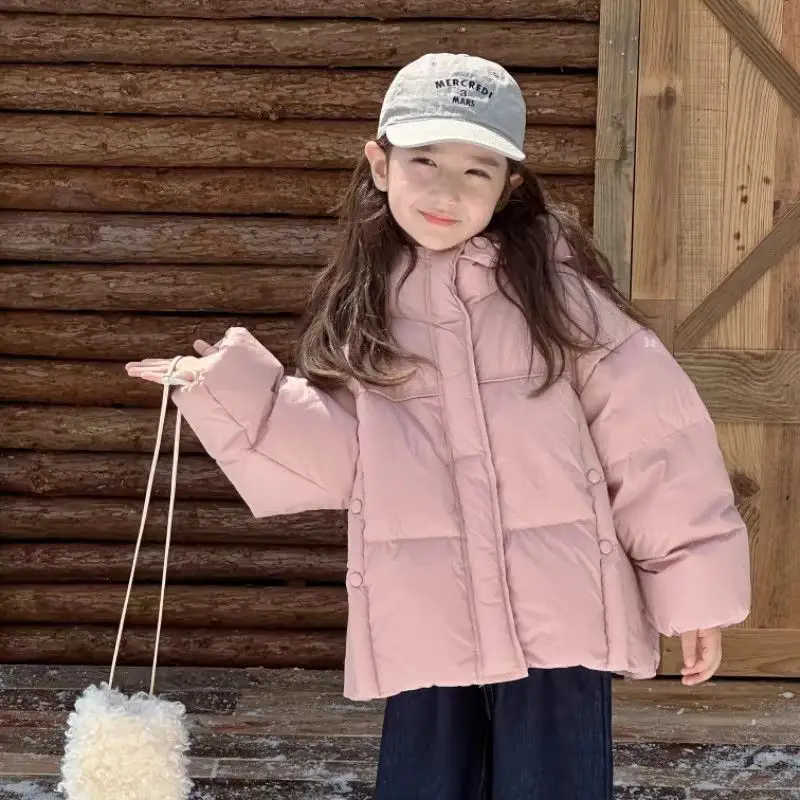 3 4 5 6 8 10 Years Girls Jacket Winter New Solid Color Thick Warm Hooded Zipper Coat For Teen Girls Cotton Down Casual Outerwear
3 4 5 6 8 10 Years Girls Jacket Winter New Solid Color Thick Warm Hooded Zipper Coat For Teen Girls Cotton Down Casual Outerwear