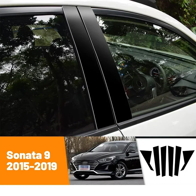For Hyundai Sonata 9 2015-2019 2016 2017 2018 Black Carbon Fiber Doors and Windows B C Pillars Column Decorative Stickers
For Hyundai Sonata 9 2015-2019 2016 2017 2018 Black Carbon Fiber Doors and Windows B C Pillars Column Decorative Stickers