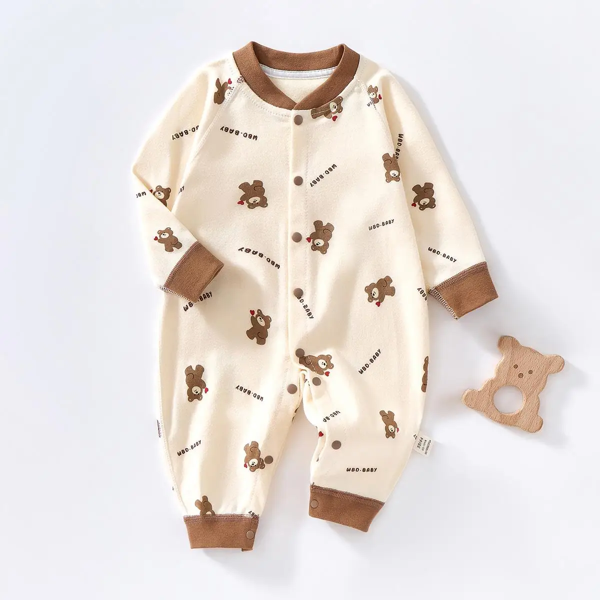Cute Baby Bear Romper Spring Autumn Long Sleeved Bodysuit Soft Cotton Toddler Jumpsuit Newborn Onesie Outfit Infant Kids Clothes
Cute Baby Bear Romper Spring Autumn Long Sleeved Bodysuit Soft Cotton Toddler Jumpsuit Newborn Onesie Outfit Infant Kids Clothes