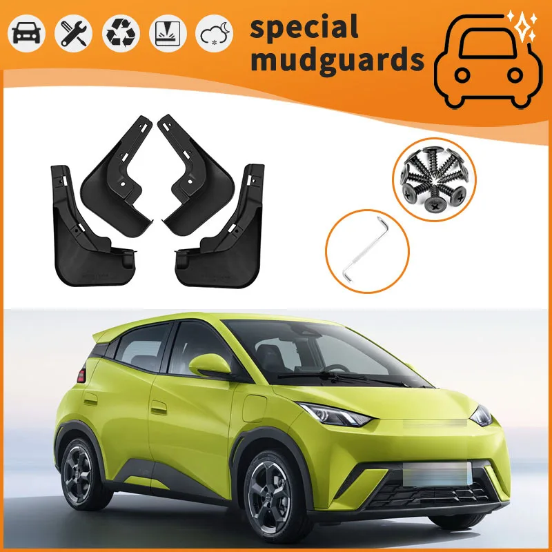 Suitable for 23-24 BYD Seagull fender car tire anti-splash mudguard
Suitable for 23-24 BYD Seagull fender car tire anti-splash mudguard