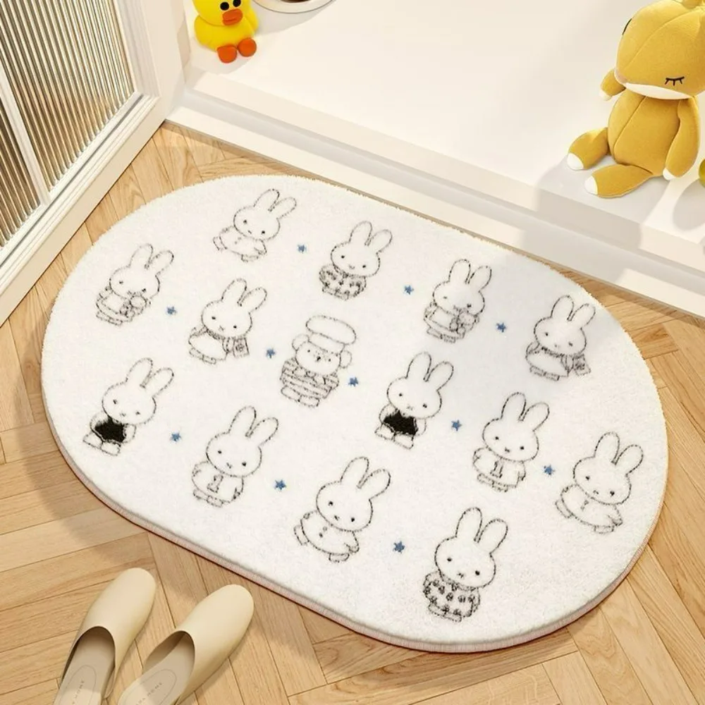 Miffy Cartoon Floor Mat Soft Imitation Cashmere Foot Pad Water Absorbent Carpet Anti Slip Mat for Bathroom Bedroom Home Decor
Miffy Cartoon Floor Mat Soft Imitation Cashmere Foot Pad Water Absorbent Carpet Anti Slip Mat for Bathroom Bedroom Home Decor