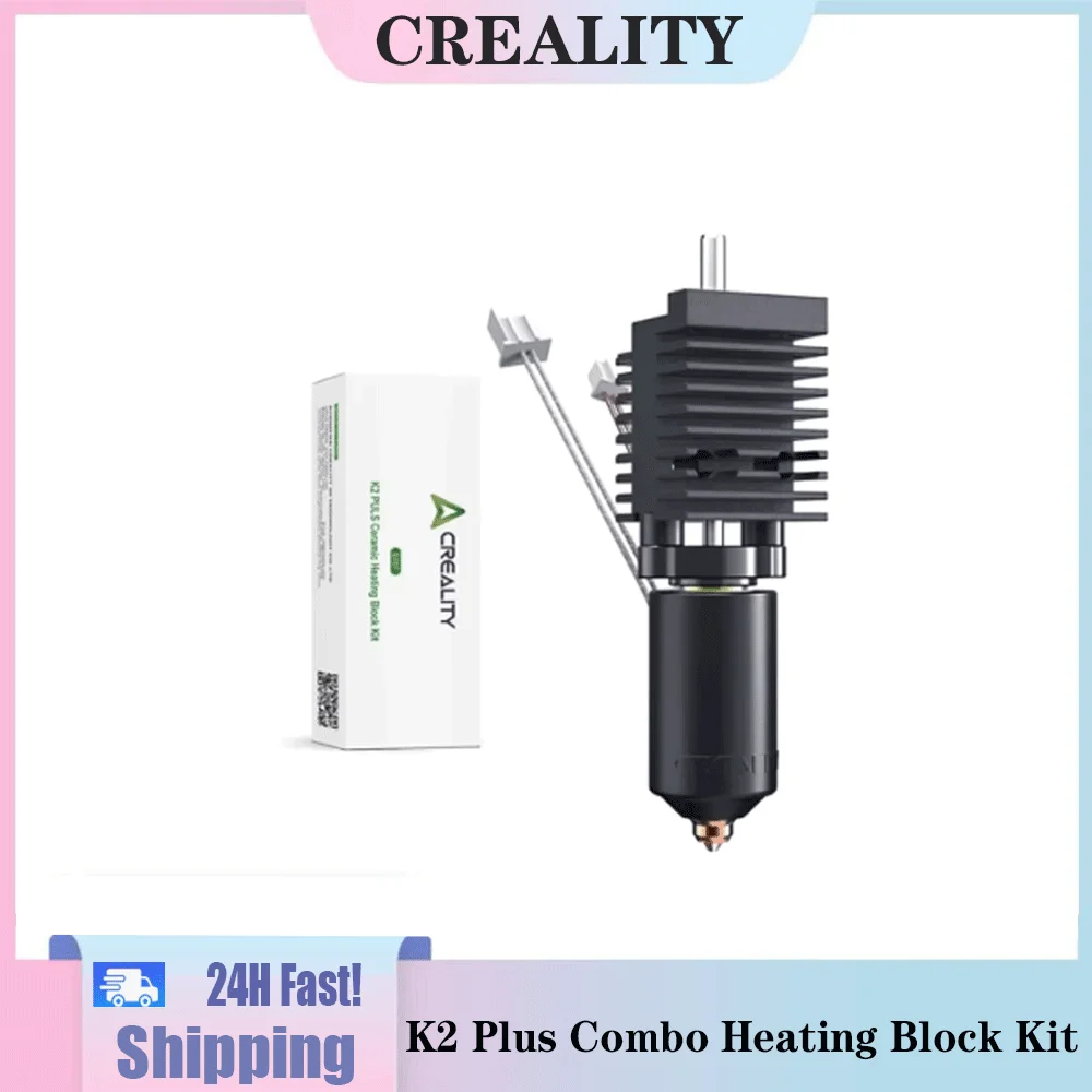 Creality K2 Plus Combo Hotend for Creality K2P Combo/ K2 Plus Ceramic Heating Block Kit Unicorn Quick-swap Nozzle Kit All-metal
Creality K2 Plus Combo Hotend for Creality K2P Combo/ K2 Plus Ceramic Heating Block Kit Unicorn Quick-swap Nozzle Kit All-metal