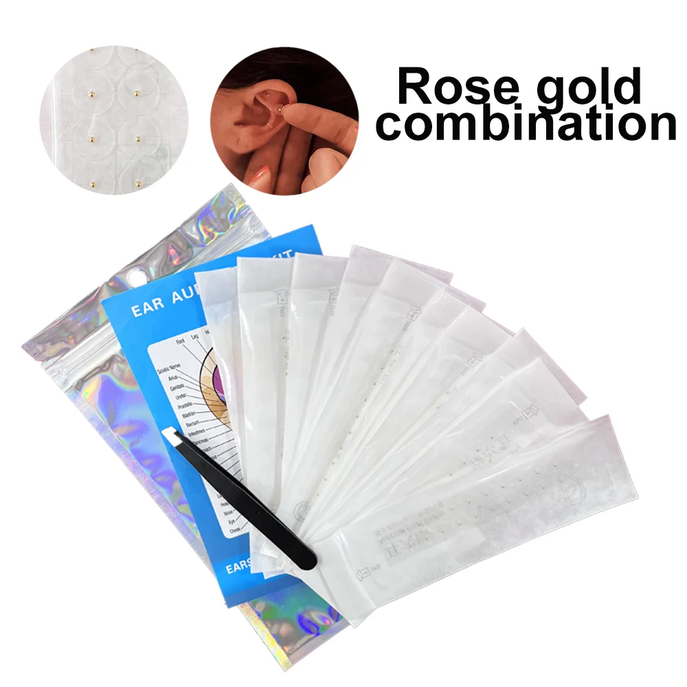 Auricular physiotherapy patch 200 pcs + acupoint map + tweezers three-piece set to relieve fatigue, household portable
Auricular physiotherapy patch 200 pcs + acupoint map + tweezers three-piece set to relieve fatigue, household portable
