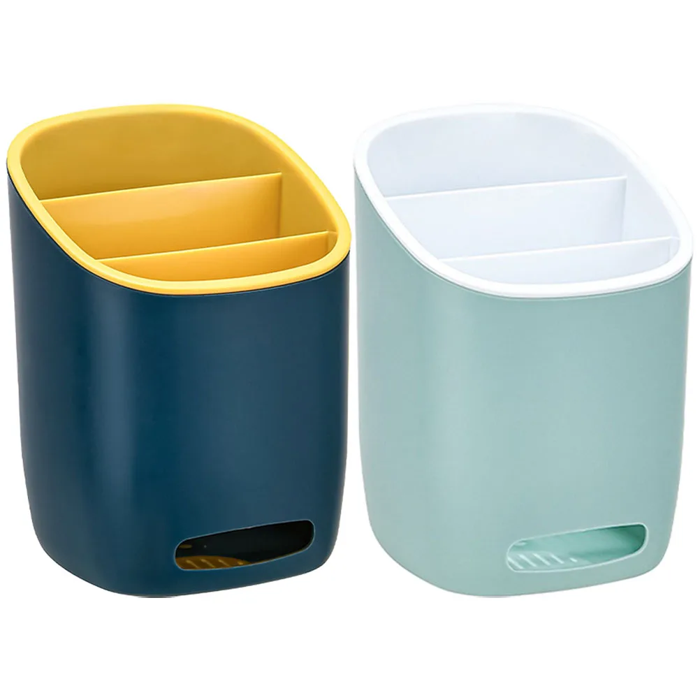 2 Pcs Cutlery Storage Box Plastic Chopstick Holder Spoons Utensil for Party Draining Drawer Kitchen Accessory Chopsticks
2 Pcs Cutlery Storage Box Plastic Chopstick Holder Spoons Utensil for Party Draining Drawer Kitchen Accessory Chopsticks