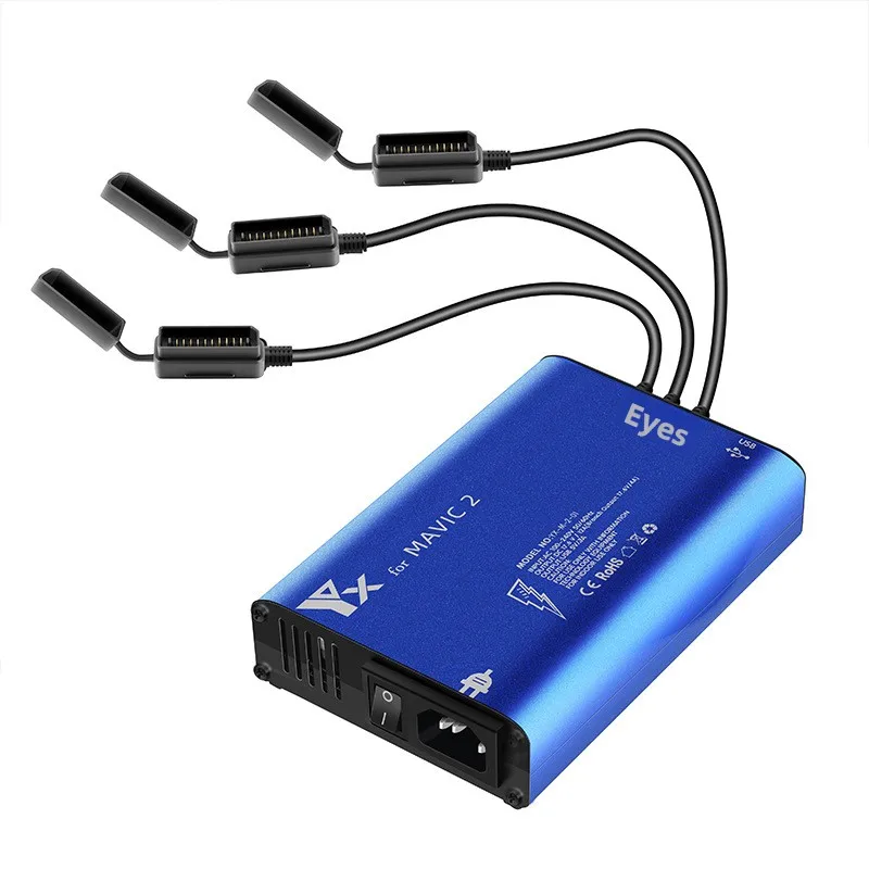 YX 5 in 1 Battery Charger Hub for DJI Mavic 2 Pro Zoom Drone Remote Controller Battery SmartPhone Charging Hub
YX 5 in 1 Battery Charger Hub for DJI Mavic 2 Pro Zoom Drone Remote Controller Battery SmartPhone Charging Hub