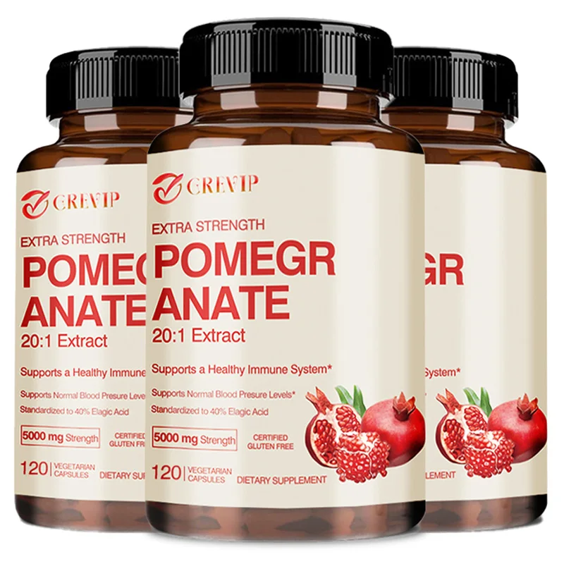 Pomegranate Extract - Beneficial for Heart Health, Anti-aging, Enhances Joint Mobility, and Improves Athletic Performance
Pomegranate Extract - Beneficial for Heart Health, Anti-aging, Enhances Joint Mobility, and Improves Athletic Performance