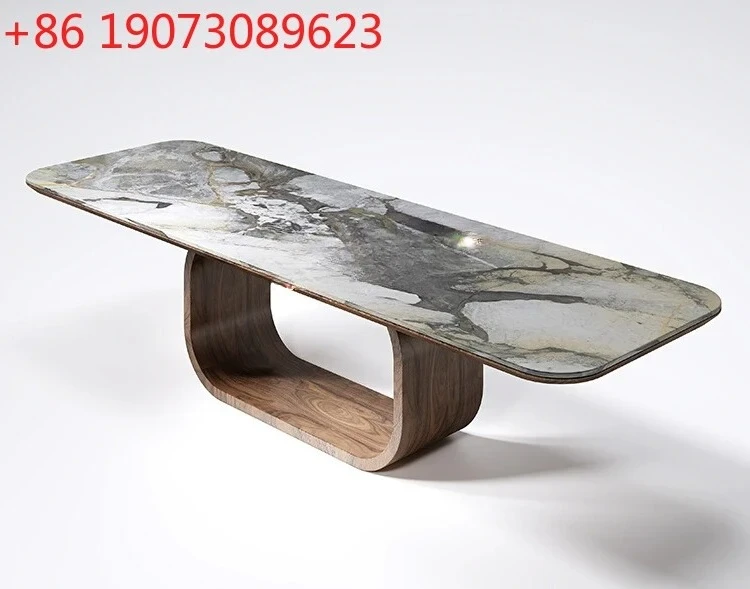 Обеденный стол из натурального мрамора, прямоугольный, современный, простой, легкий, роскошный, ретро, ореховый цвет, креативный дизайнер
Обеденный стол из натурального мрамора, прямоугольный, современный, простой, легкий, роскошный, ретро, ореховый цвет, креативный дизайнер