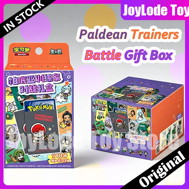 In Stock 100% Genuine PKM PTCG Card Paldean Trainers Battle Gift Box Simplified Chinese SV Collection Cards Game Toys Gifts
In Stock 100% Genuine PKM PTCG Card Paldean Trainers Battle Gift Box Simplified Chinese SV Collection Cards Game Toys Gifts