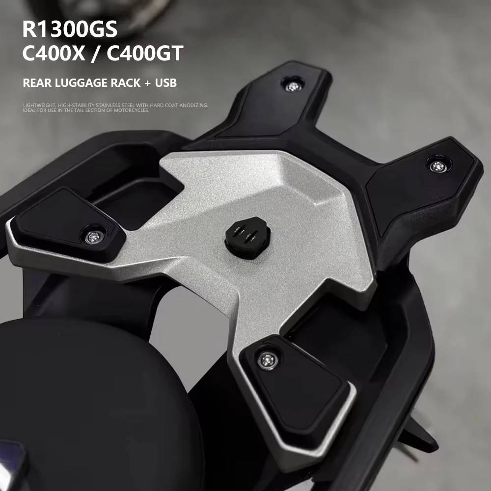 For BMW R1300GS R 1300 GS GS1300 2023-2025 C400X C400GT C 400 X GT Motorcycle Rear Seat Luggage Carrier Rack Top Box Holder
For BMW R1300GS R 1300 GS GS1300 2023-2025 C400X C400GT C 400 X GT Motorcycle Rear Seat Luggage Carrier Rack Top Box Holder