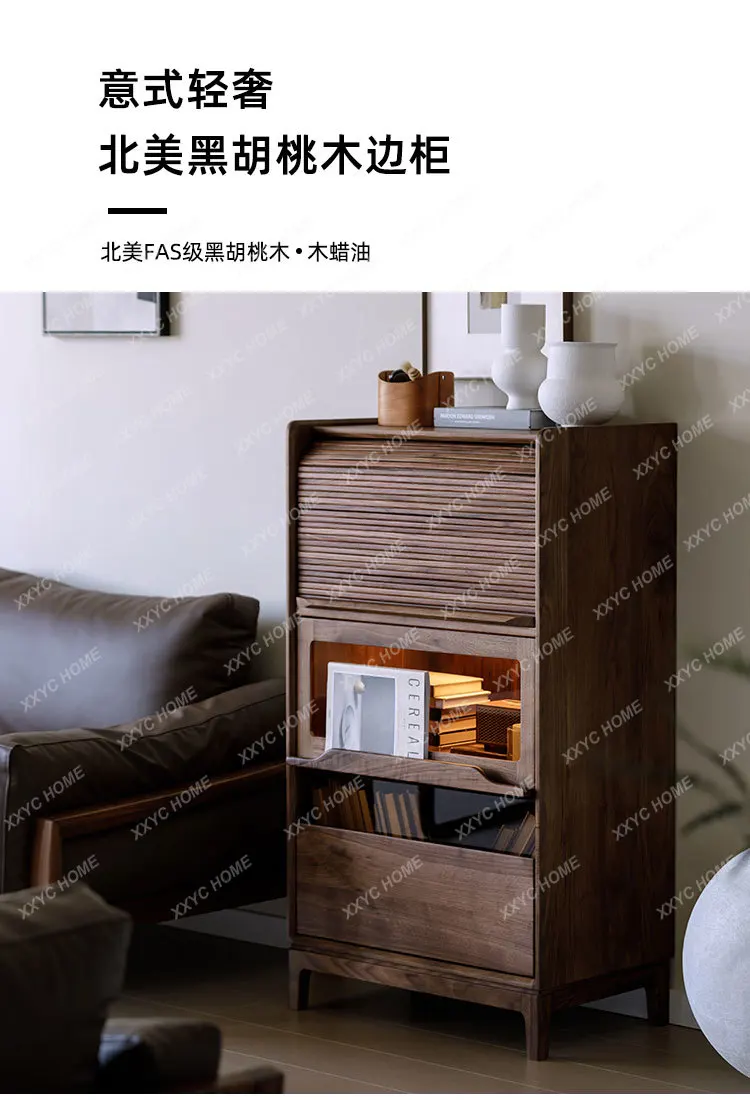 solid wood TV side cabinet living room storage modern simple display cabinet
solid wood TV side cabinet living room storage modern simple display cabinet