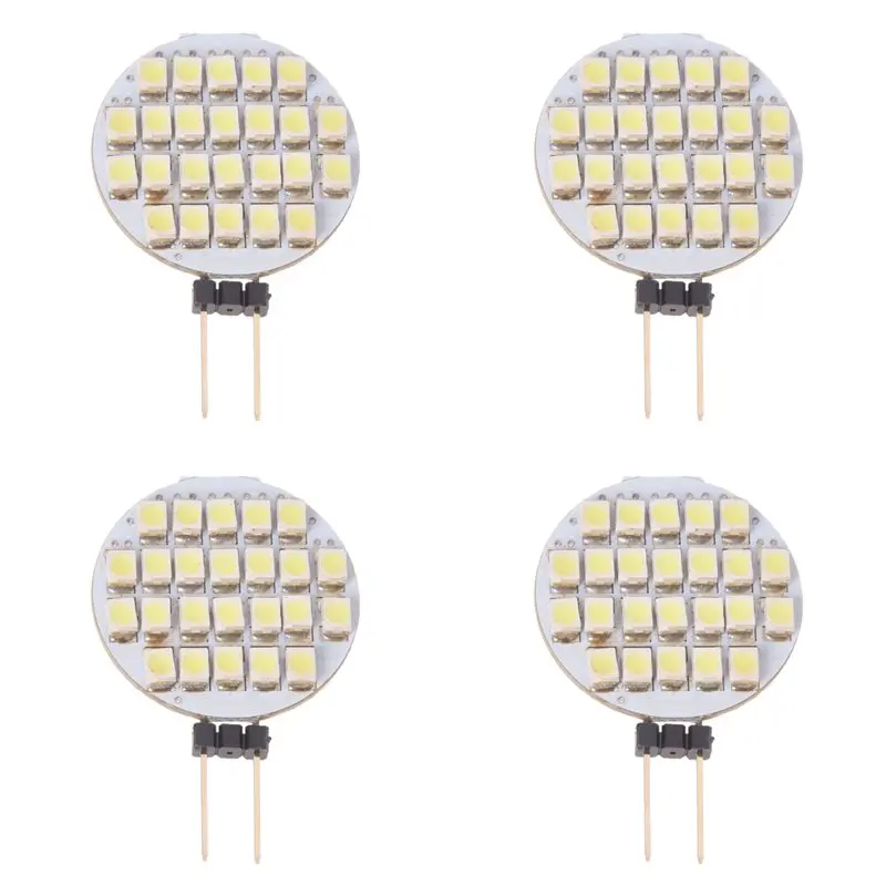 4X 24 SMD LED Spot Light Bulb Lamp G4 Real White DC 12V-A57X
4X 24 SMD LED Spot Light Bulb Lamp G4 Real White DC 12V-A57X