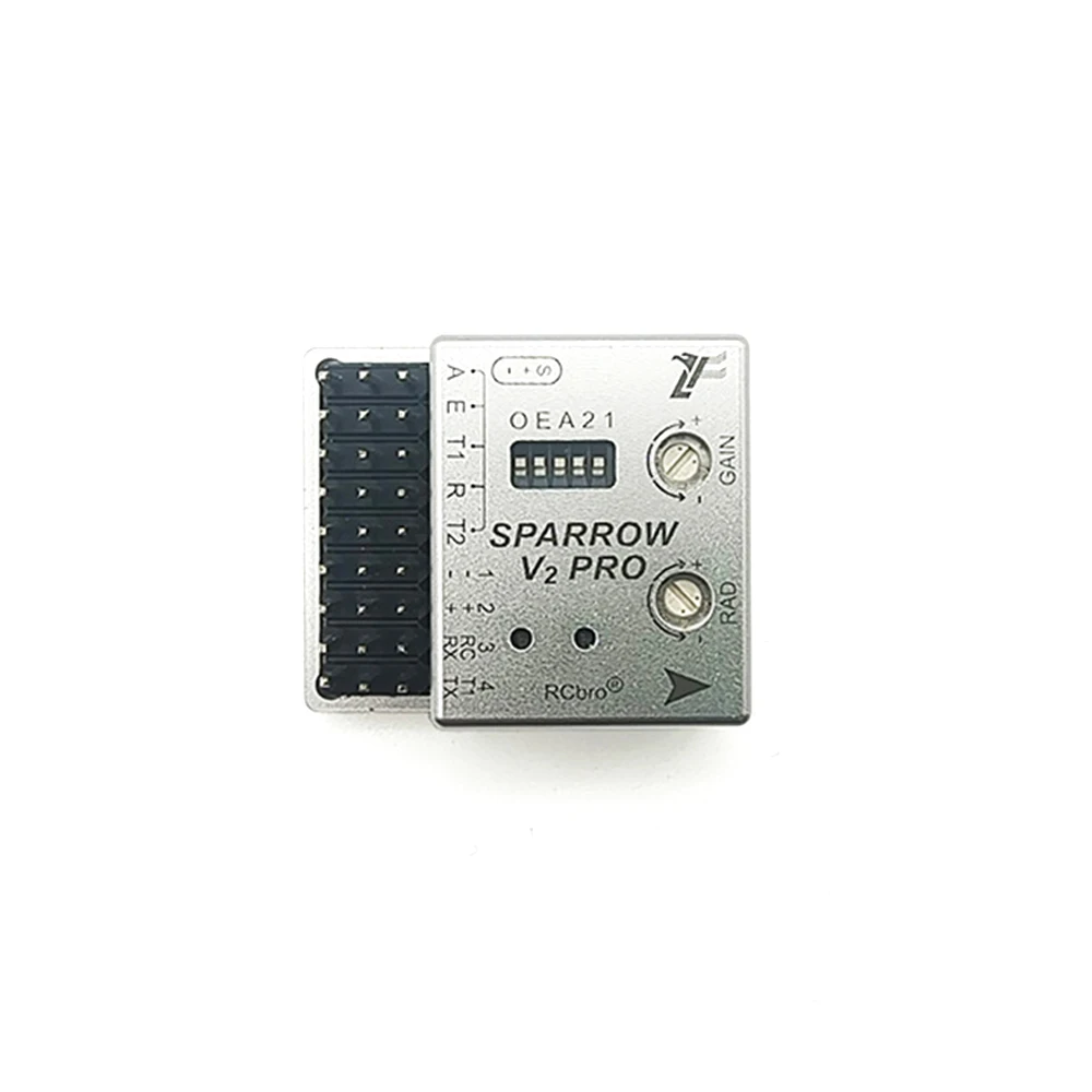SPARROW V2 Pro Flight Controller FPV Gyro Stabilizer for Fixed Wing Drones HD Digital OSD CRSF Telemetry Support PWM SBUS IBUS